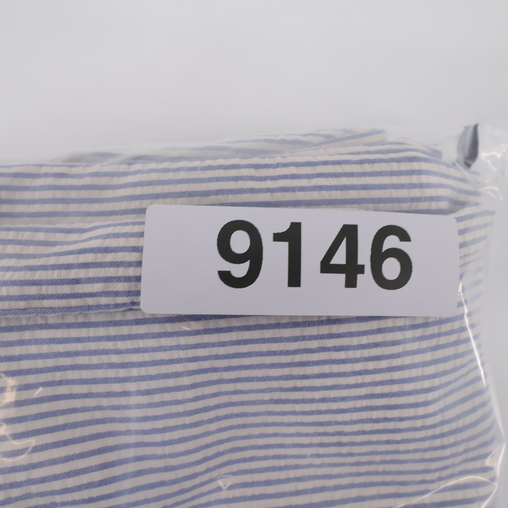 J. Crew Seersucker Striped Pants Blue White Mens 32x32 - Picture 7 of 7